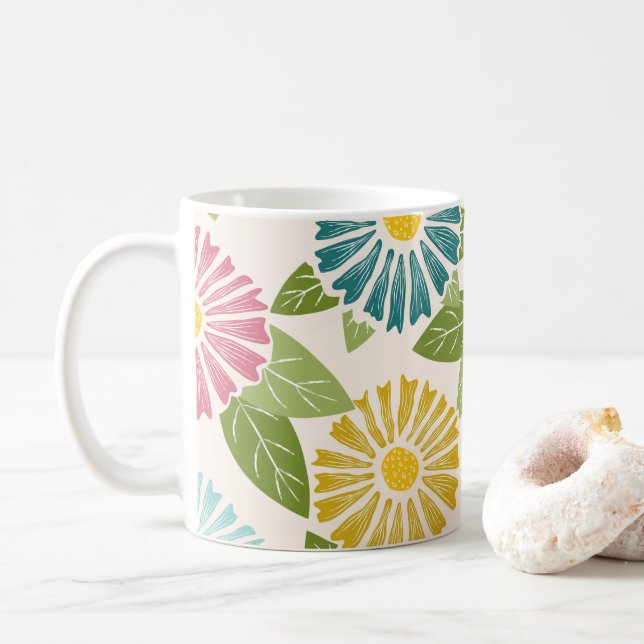 Mug Blocage rétroactif - Balises d'impression (Avec donut)