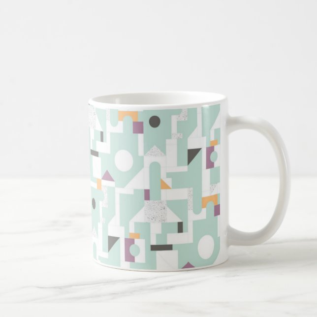 Mug Blocs constitutifs - bleu (Droite)
