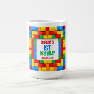 Mug Blocs de Construction ANNIVERSAIRE