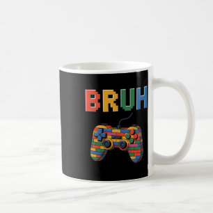 Mug Blocs de Construction Bruh Gaming Joueur Garçons M