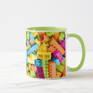 Mug Blocs en plastique néon