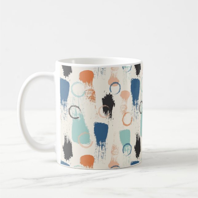 Mug Blocs et lamelles de peinture colorés (Gauche)