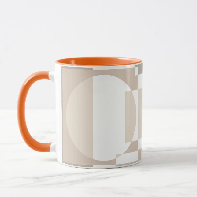 Mug Blocs Géométriques Doux – Simples et Élégants (Gauche)