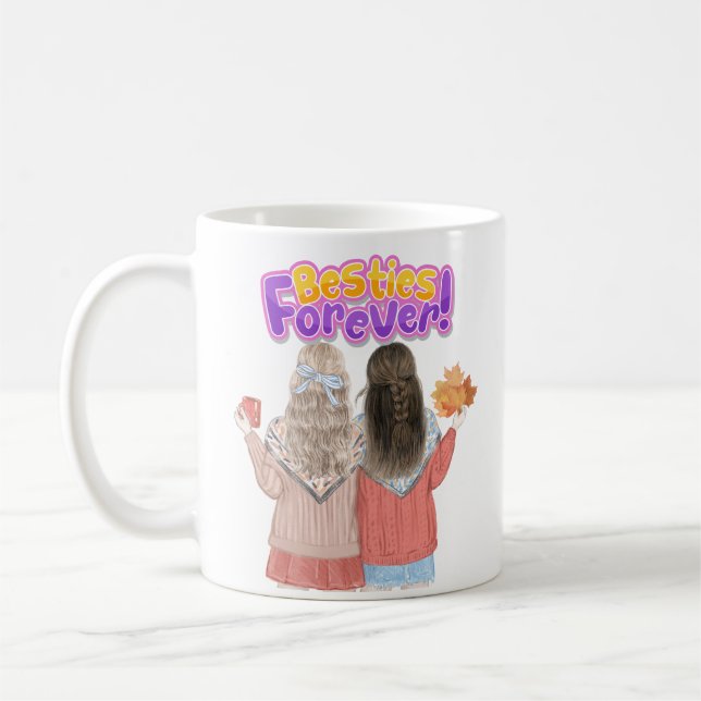 Mug Blocs photo Best Friends Forever Cups (Gauche)