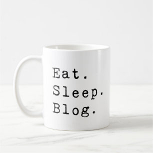Mug Blog Eat Sleep