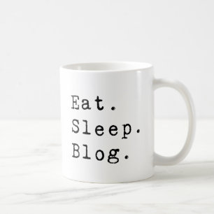 Mug Blog Eat Sleep