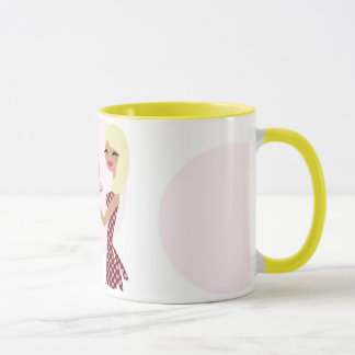 Mug blonde onduleuse de Cutie | du petit gâteau