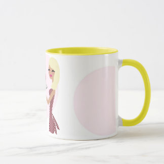 Mug blonde onduleuse de Cutie | du petit gâteau