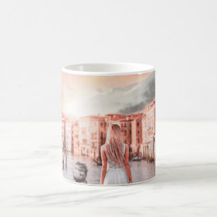 Mug Blondie Dans Venise Romantique