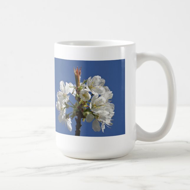Mug Bloom du printemps blanc (Droite)