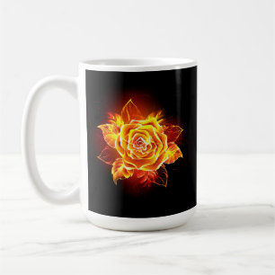 Mug Blooming Fire Rose