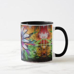 Mug Blooms urbains - Graffiti & Fusion Florale