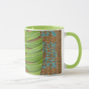Mug Bloquer l'impression de la paume sur l'Arrière - p