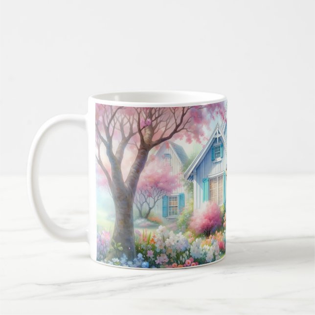 Mug Blossom Lane Blue Cottage Garden (Gauche)
