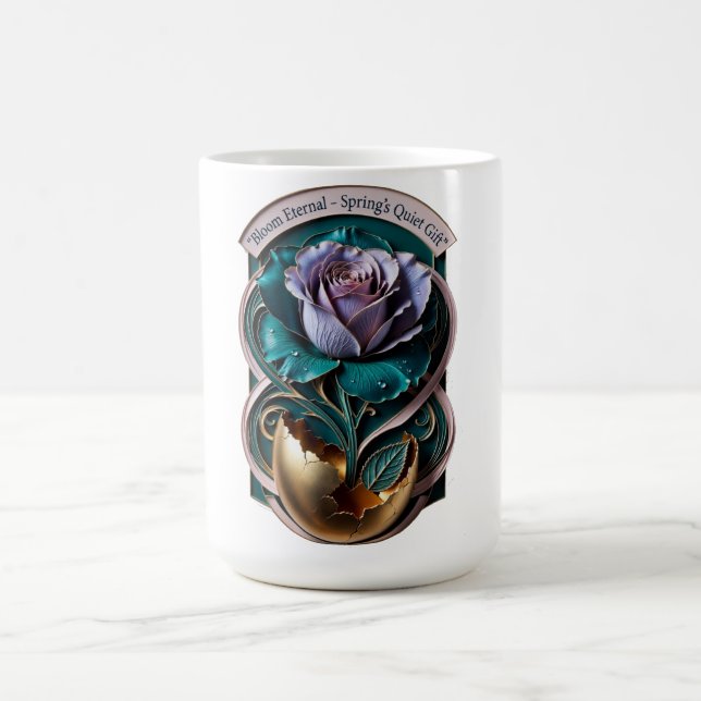 Mug Blossom Season Rose, Wildflower Cottage Gift (Centre)