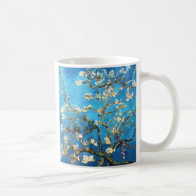 Mug Blossoming Almond Tree Van Gogh Fine Art (Droite)