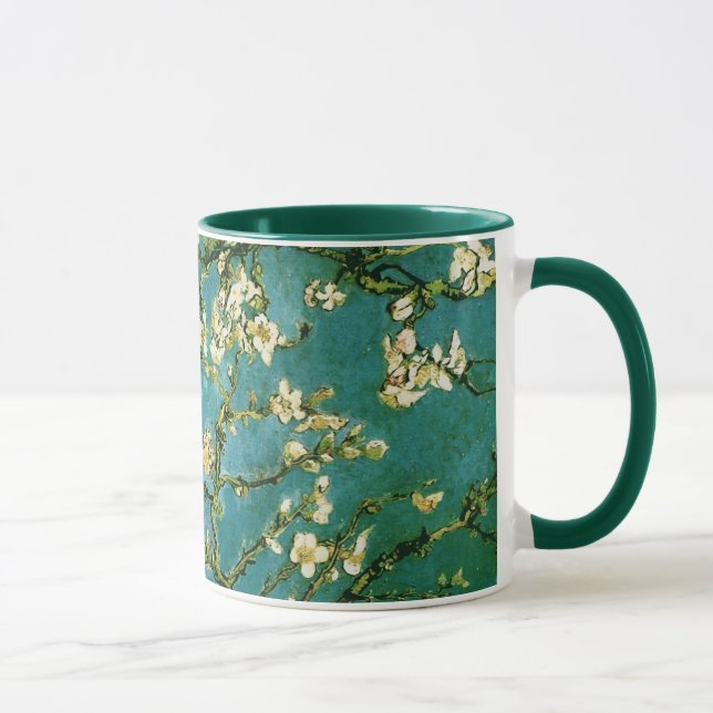 Mug Blossoming Almond Tree Van Gogh Fine Art (Droite)