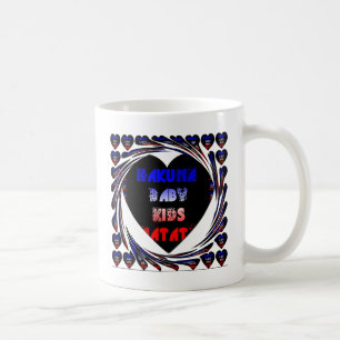 Mug Blue Black Hakuna Matata Baby Kids Design.png