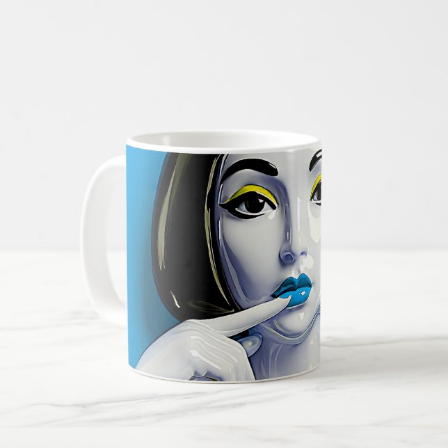 Mug Blue Bold Muse (Devant gauche)