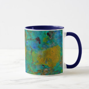 Mug Blue Cliff Chrysocolla