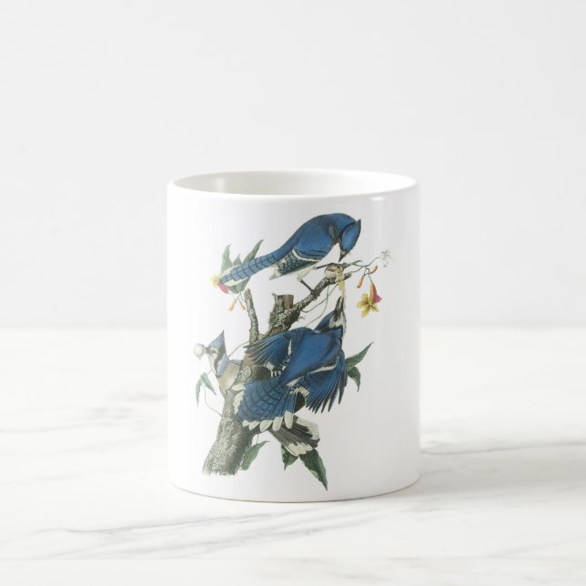 Mug Blue Jay par Audubon (Centre)