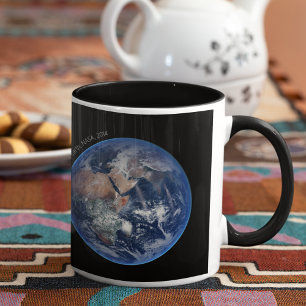 Mug Blue Marble Earth, 2014 Photo satellite