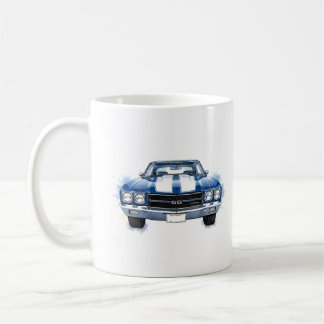 Mug Blue Sports Car, collection de Natasha Us