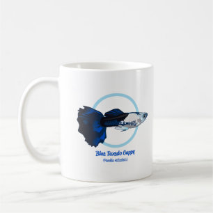Mug Blue Tuxedo Guppy