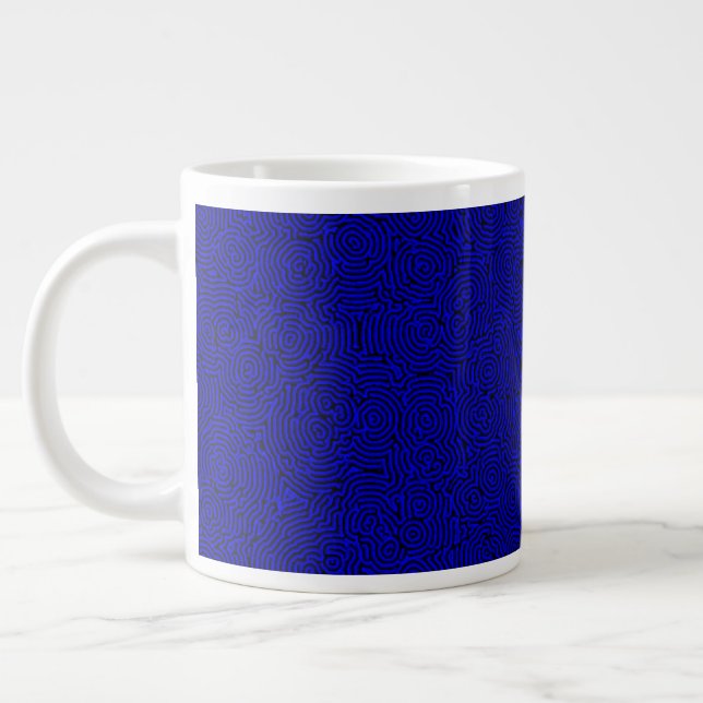 Mug Blue Whorls 60cl (Gauche)