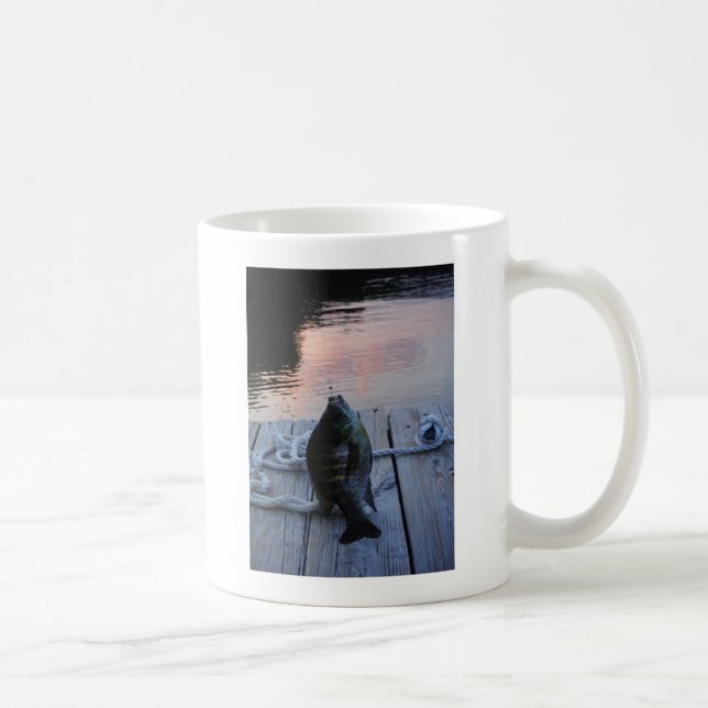 Mug Bluegill au coucher du soleil Lac Arrowhead (Droite)