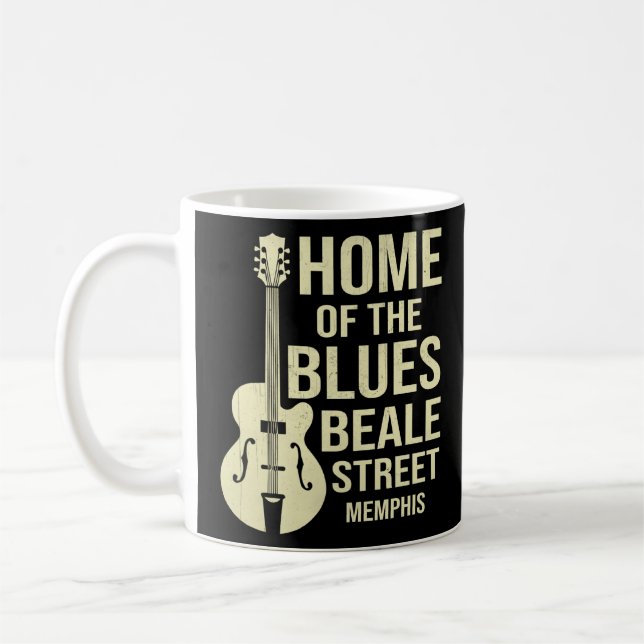 Mug Blues Musician Home Of The Blues Beale Street Memp (Gauche)