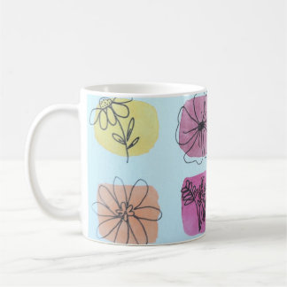 Mug Blumen Palette