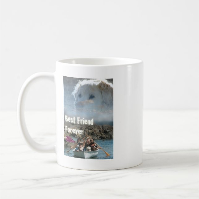 Mug Bob le chien - meilleur ami pour toujours (Gauche)