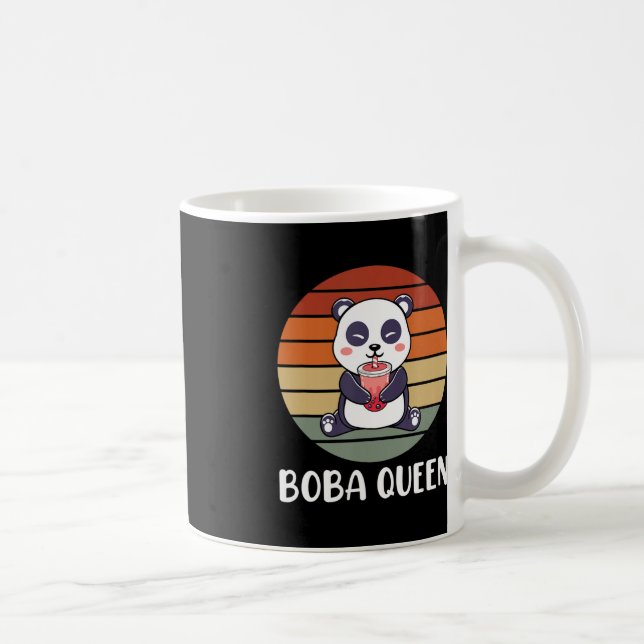 Mug Boba Queen Buble Tea Japonais Cute Panda Anime Ka (Droite)