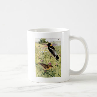 Mug Bobolinks, marguerites et trèfle rose
