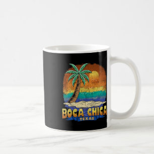 Mug Boca Chica Texas Vintage Souvenir désorganisé