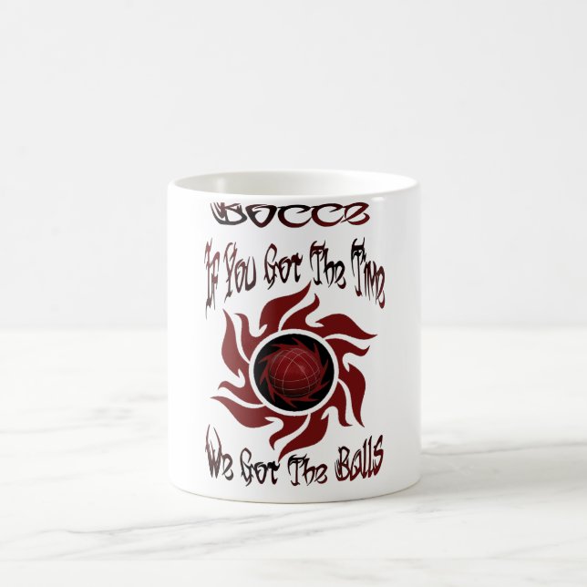 Mug Bocce Design 4c Si vous avez le temps (Centre)