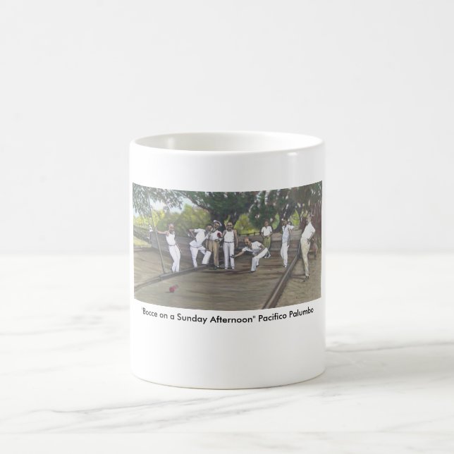 Mug "Bocce sur dimanche après-midi " (Centre)