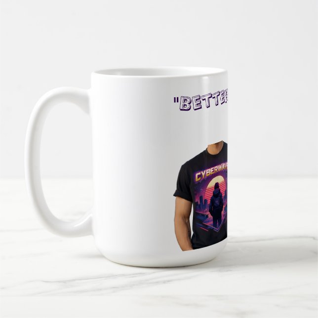Mug Body manche courte "Mieux ensemble" pour bébé | En (Gauche)