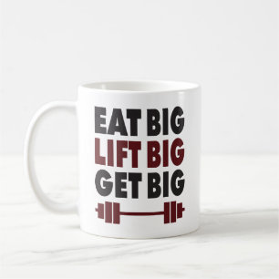 Mug Bodybuilding - Mange Gros, Ascenseur Gros, Gros