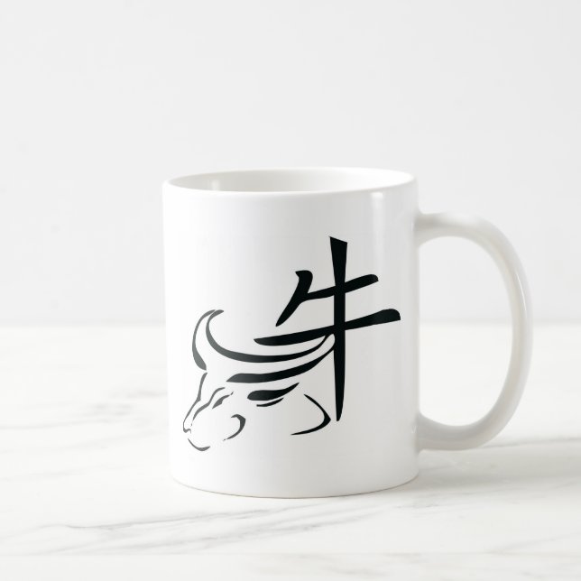 Mug Boeuf chinois de zodiaque (Droite)