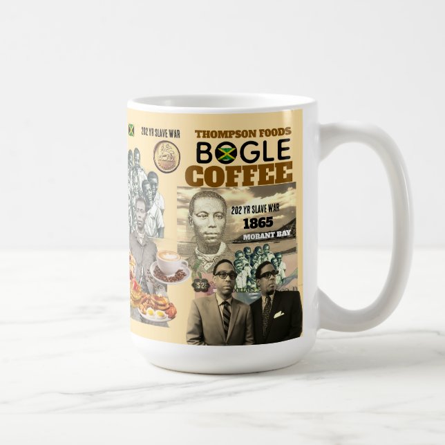 MUG BOGLE 1865 CAFÉ / PAUL ET ,MOÏSE (Droite)