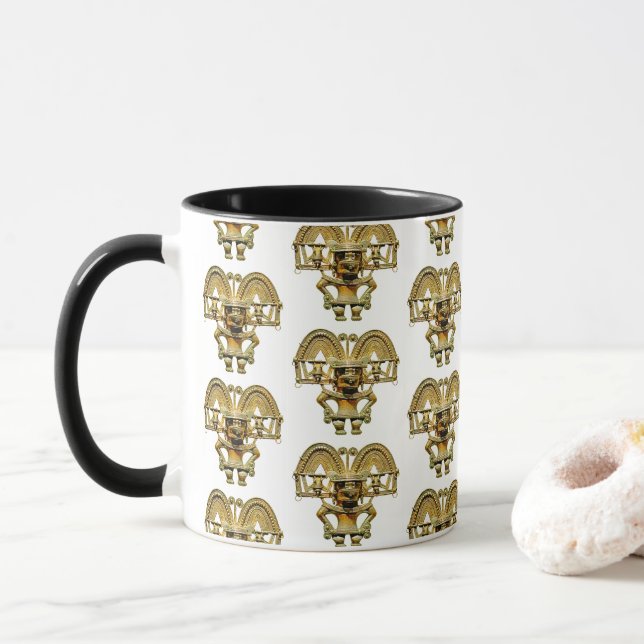 Mug Bogotá Or (Avec donut)