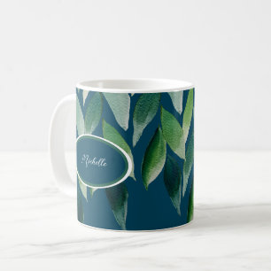 Mug Bohème verte moderne de la nature