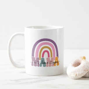 Mug Boho Burn Color Rainbow Mama