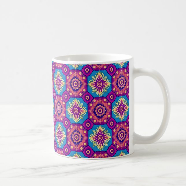 Mug Boho Chic Mandala Motif (Droite)