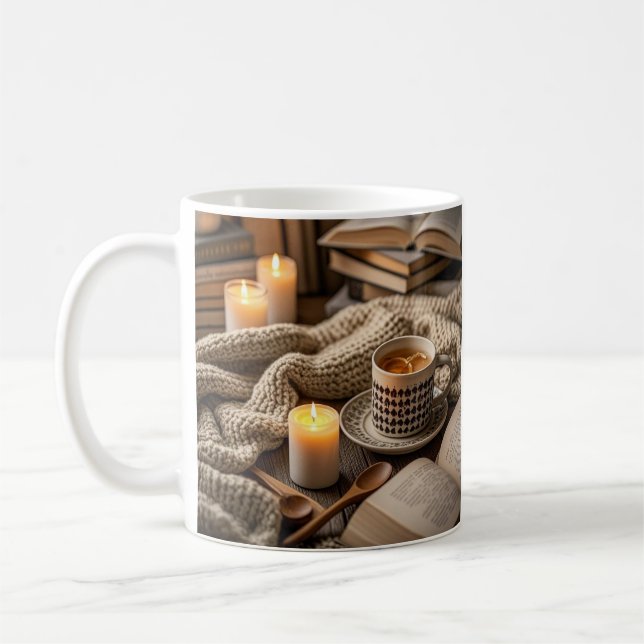 Mug Boho Cosy Chaud Chandelier lumières (Gauche)