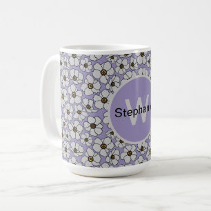 Mug Boho Fleurs Sauvages Sur Lavande