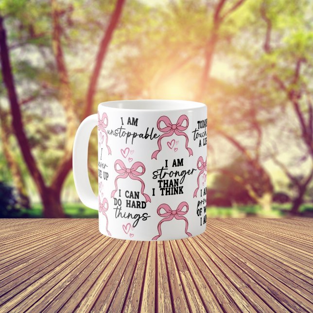 Mug Boho Heart Citation, Autonomisation Consciente et  (Créateur téléchargé)