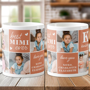 Mug Boho Meilleure MIMI jamais personnalisé moderne gr